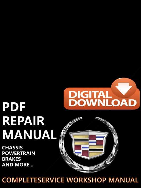 2005 cadillac srx repair manual