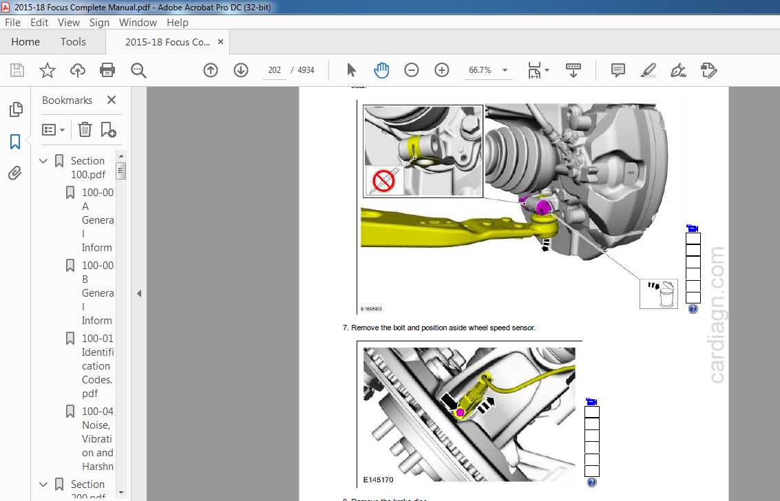 ford focus repair manual