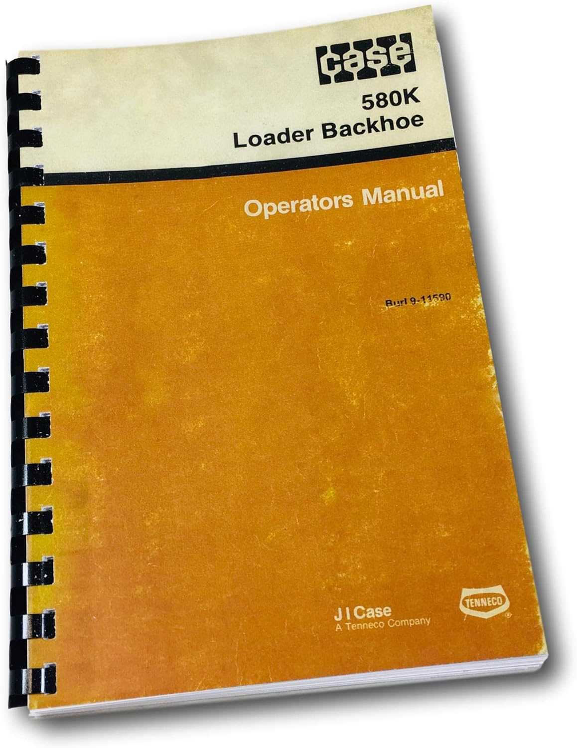 case 580k backhoe repair manual