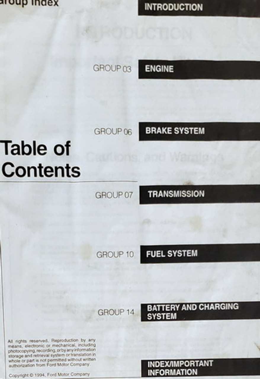 1995 7.3 powerstroke repair manual