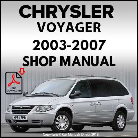 2004 dodge grand caravan repair manual