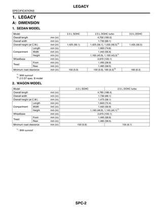 2006 subaru legacy repair manual