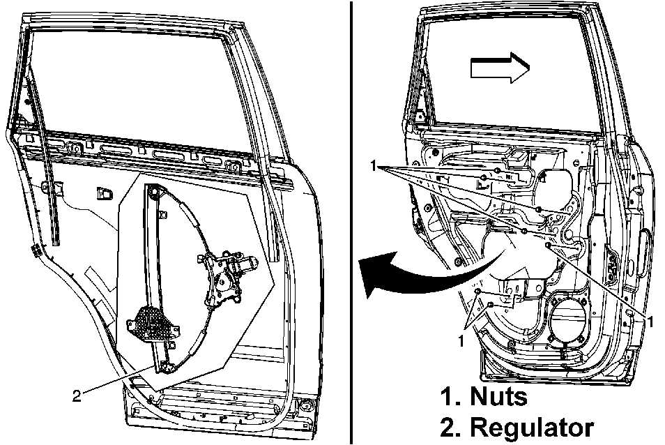 how to repair manual window regulator