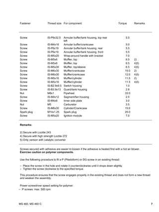 stihl ms 460 repair manual