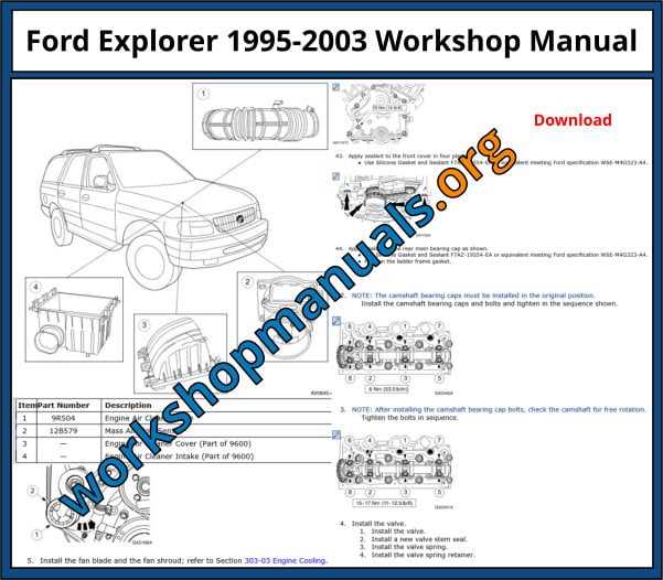 97 ford explorer repair manual