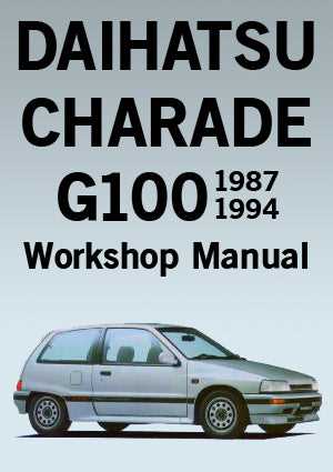 daihatsu rocky repair manual