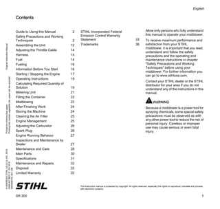 stihl leaf blower repair manual