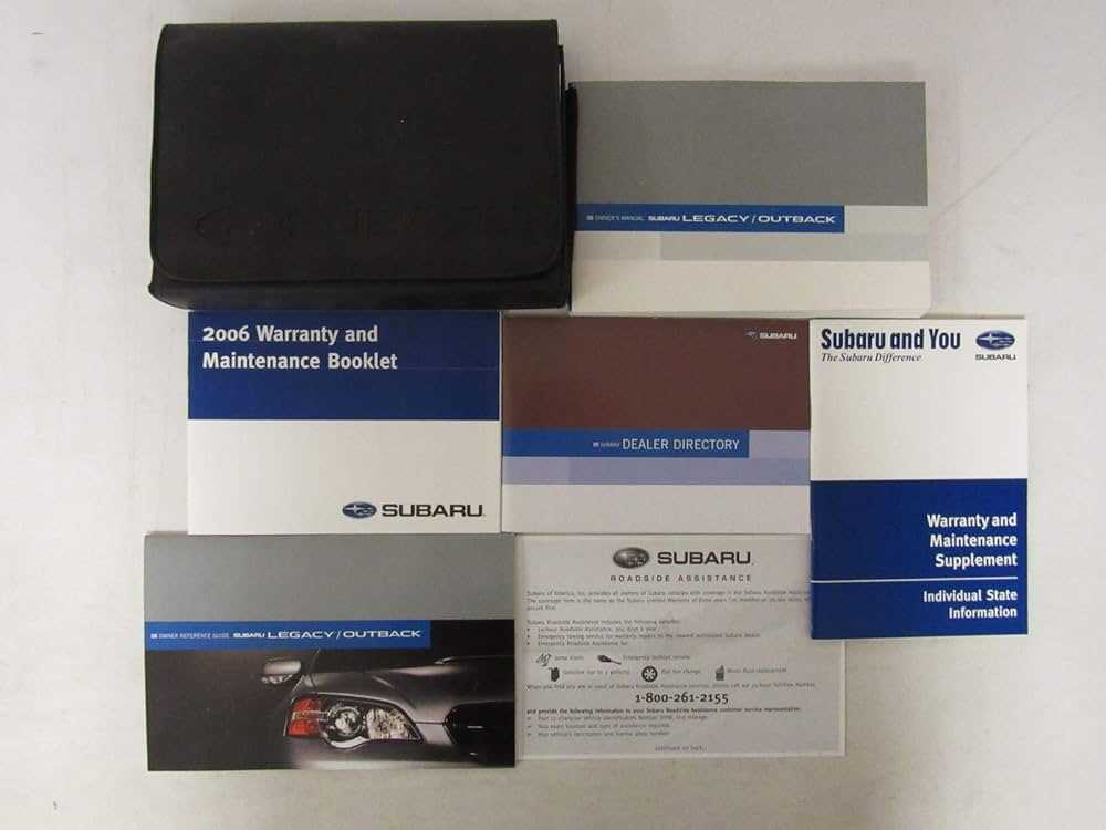 2006 subaru legacy repair manual