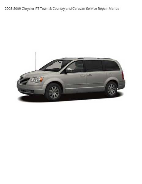 2008 town and country repair manual