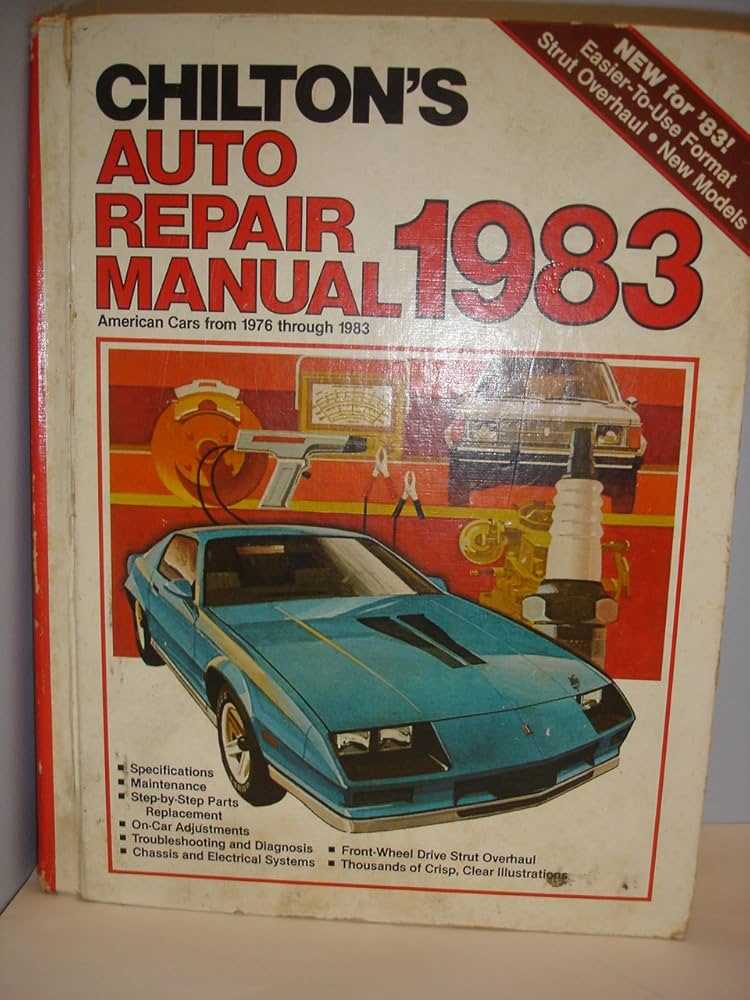 vintage auto repair manuals