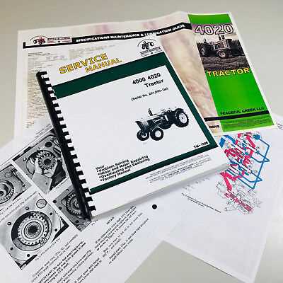 john deere 4020 repair manual