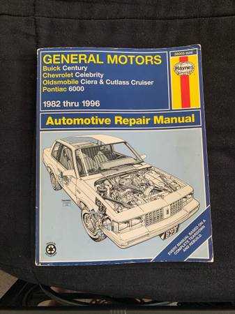 1996 buick century repair manual