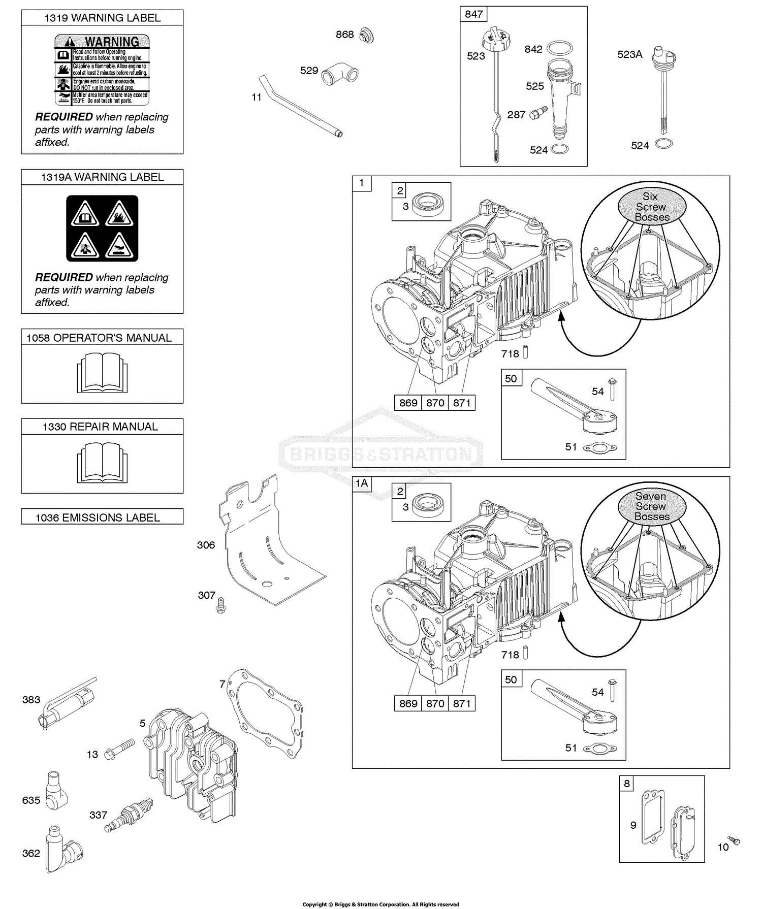 briggs repair manual 1330