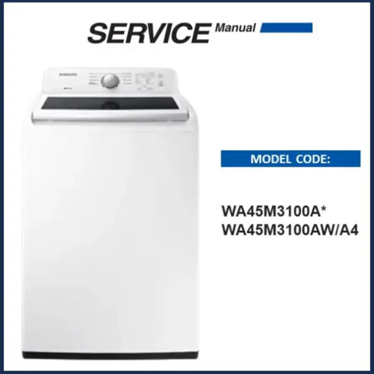 samsung top load washer repair manual