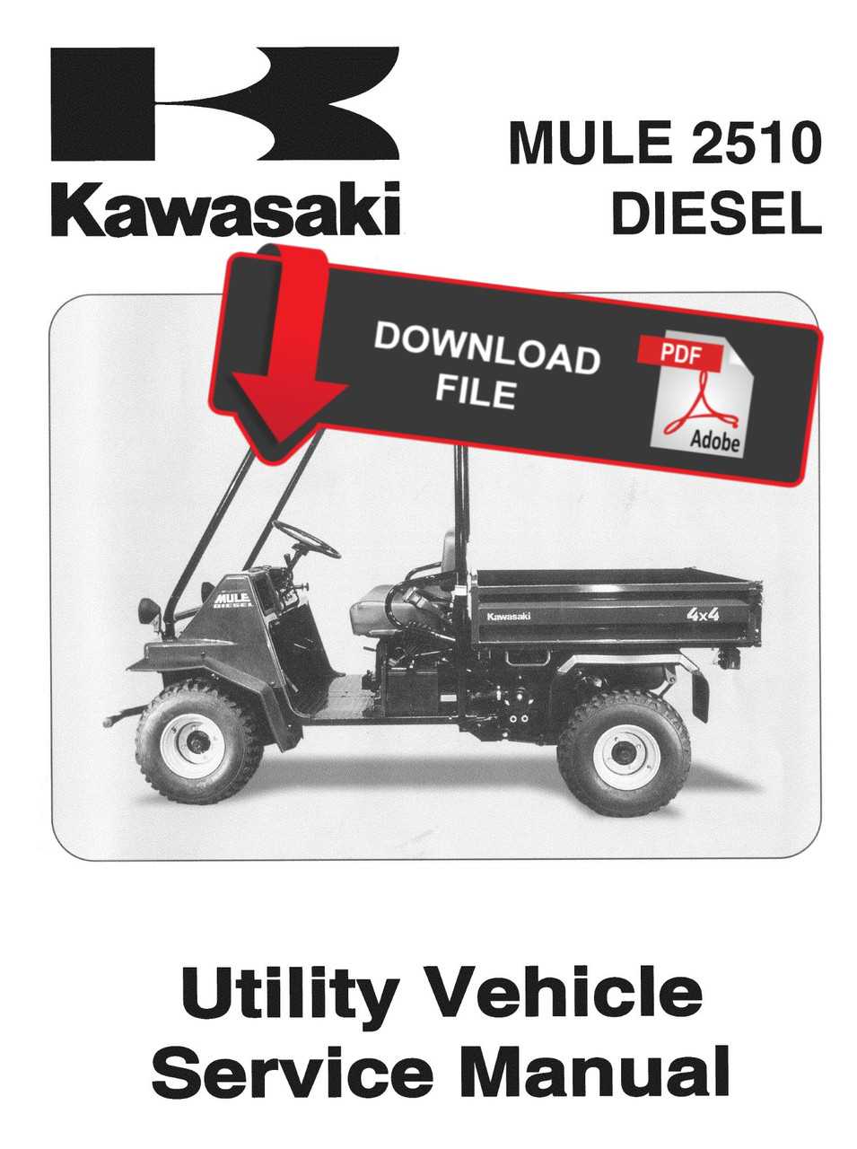 kawasaki mule repair manual