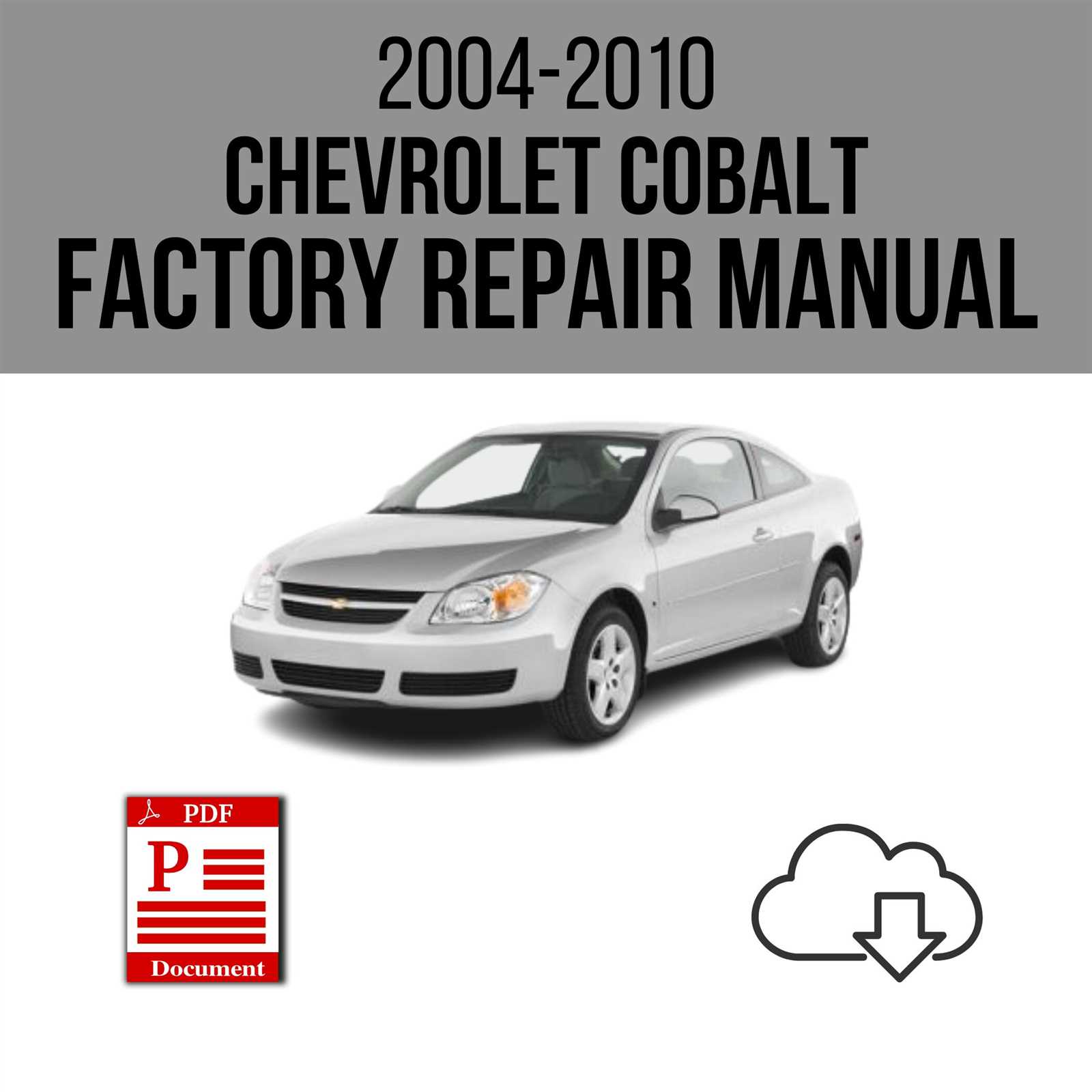 chevrolet cobalt repair manual