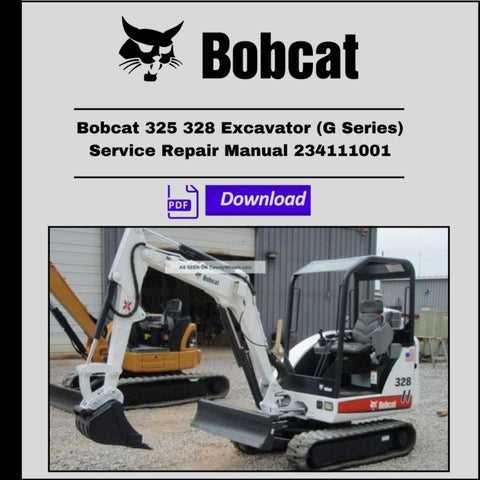 bobcat 325 repair manual