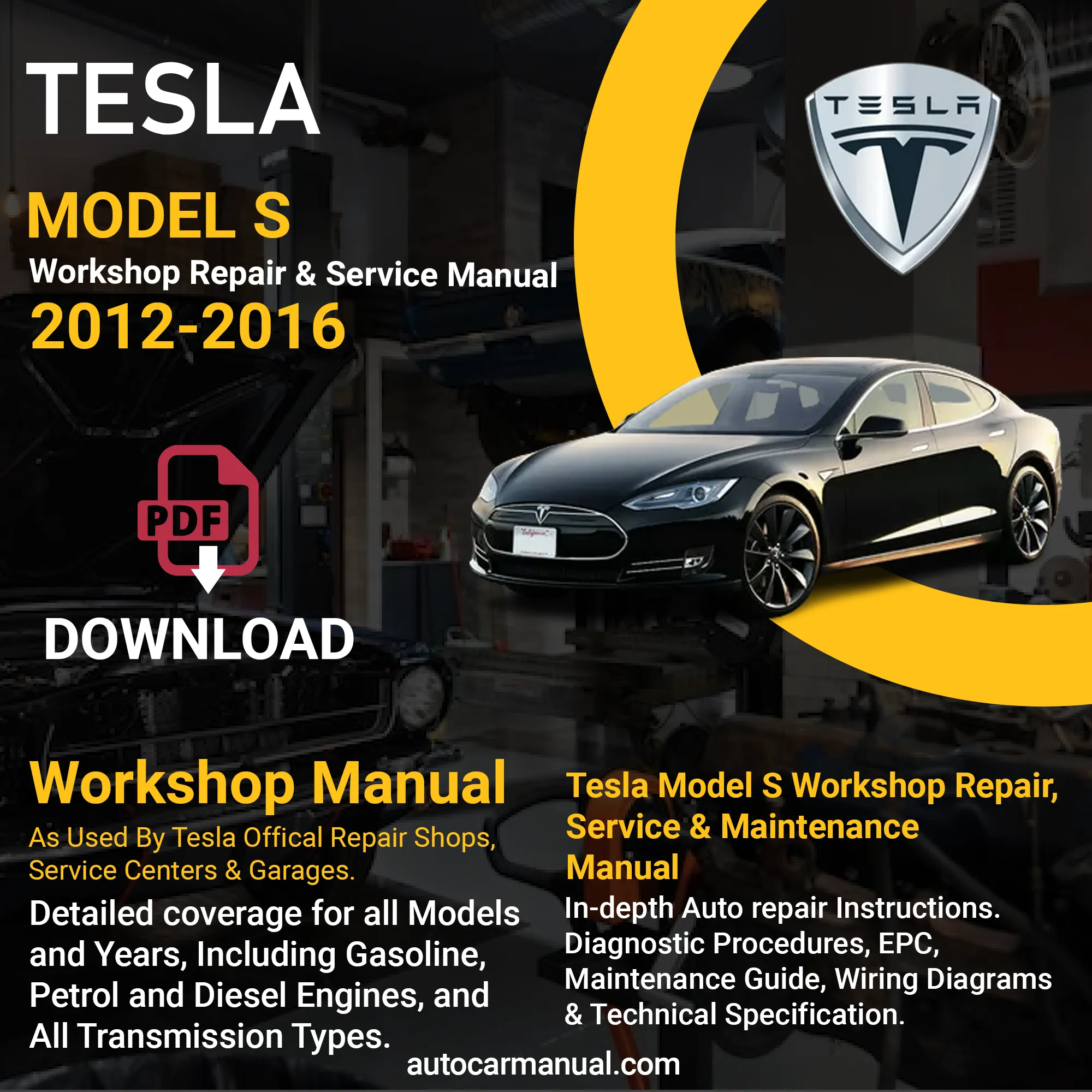 tesla model s repair manual