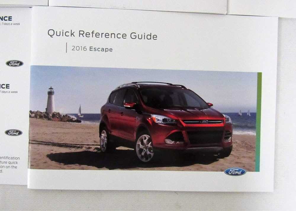 2016 ford escape repair manual