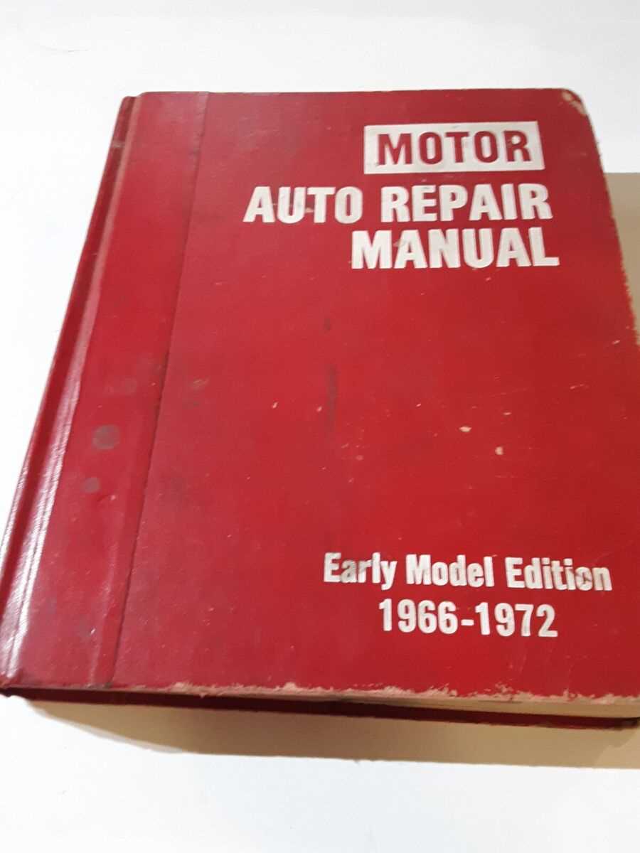 motor auto repair manual book