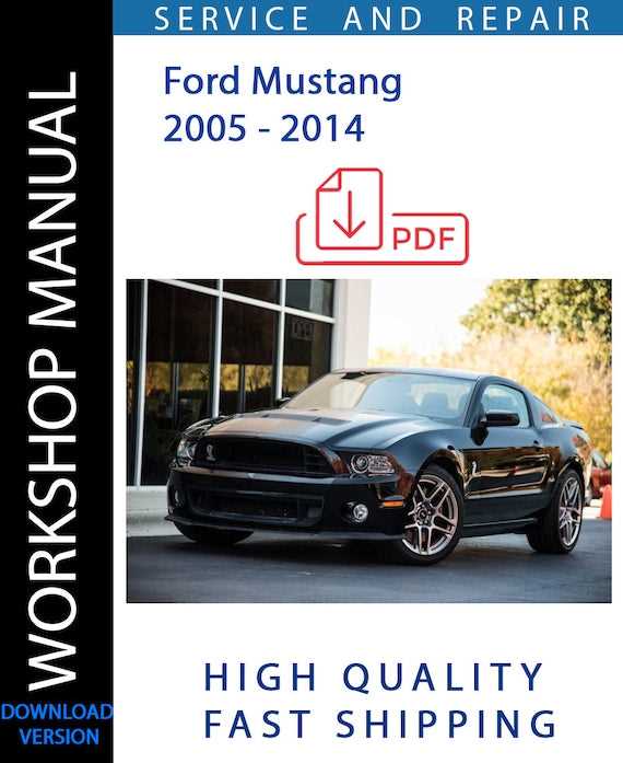 2014 mustang repair manual