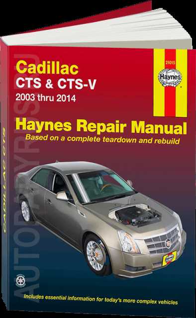 cadillac cts 2003 repair manual