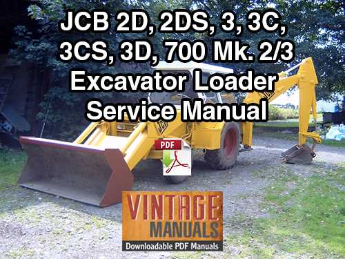 jcb backhoe repair manual