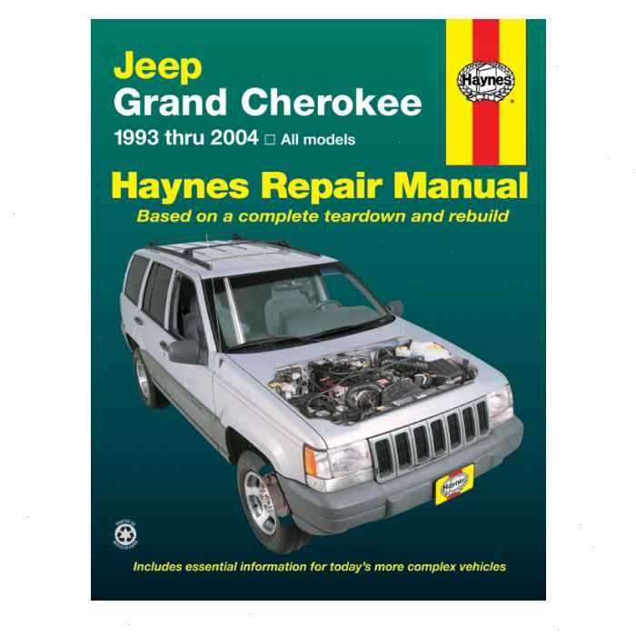 1999 jeep cherokee sport repair manual