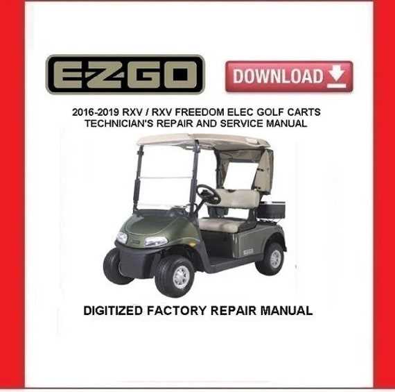 electric golf cart repair manual