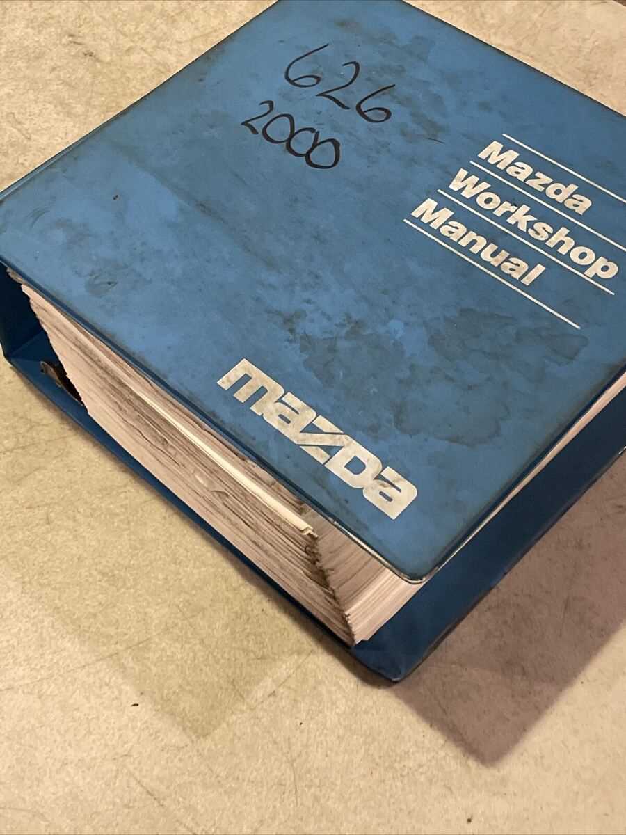 2000 mazda 626 repair manual