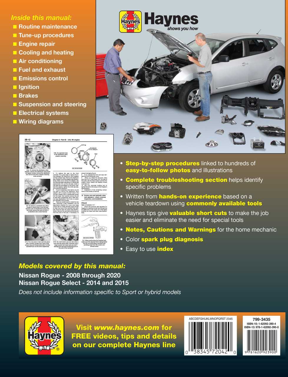 2009 nissan rogue repair manual