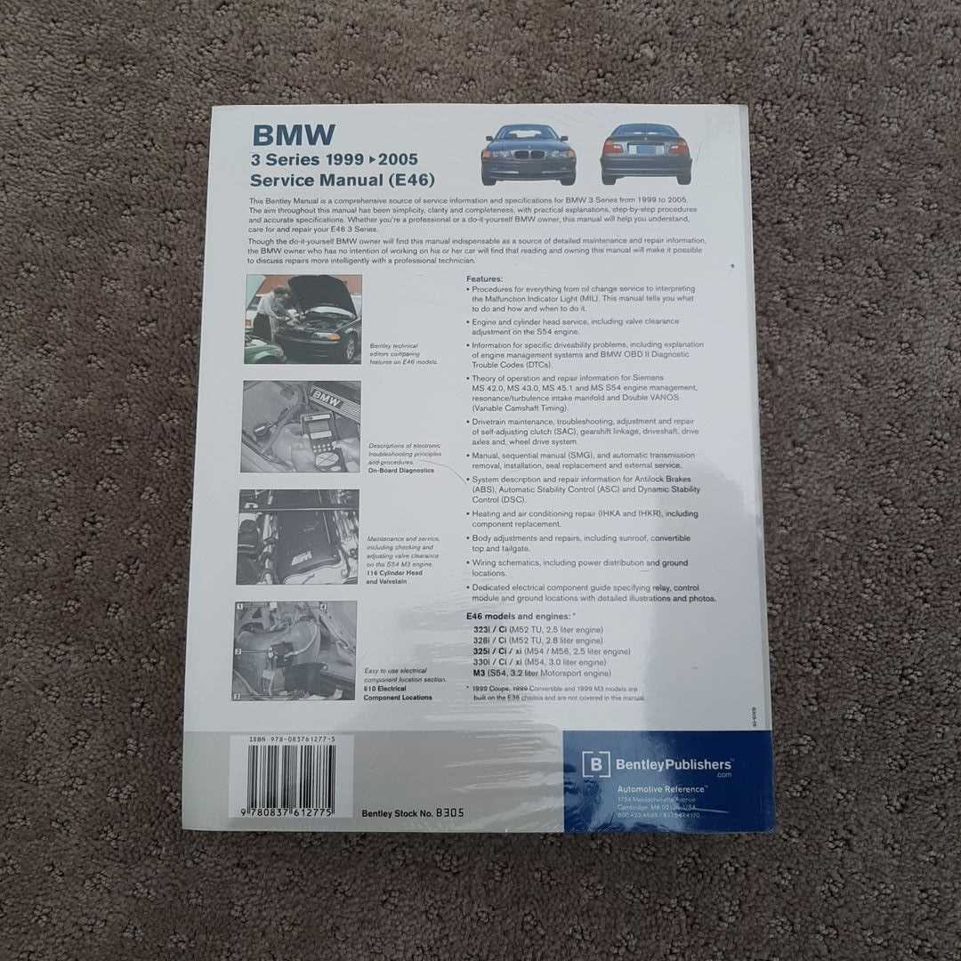 bmw e46 m3 repair manual