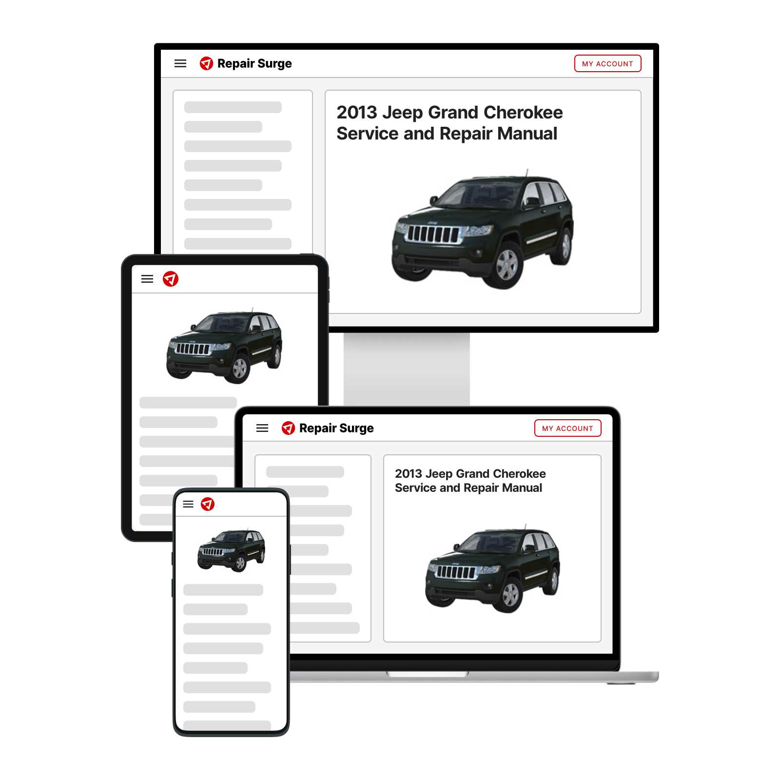 2013 jeep grand cherokee repair manual