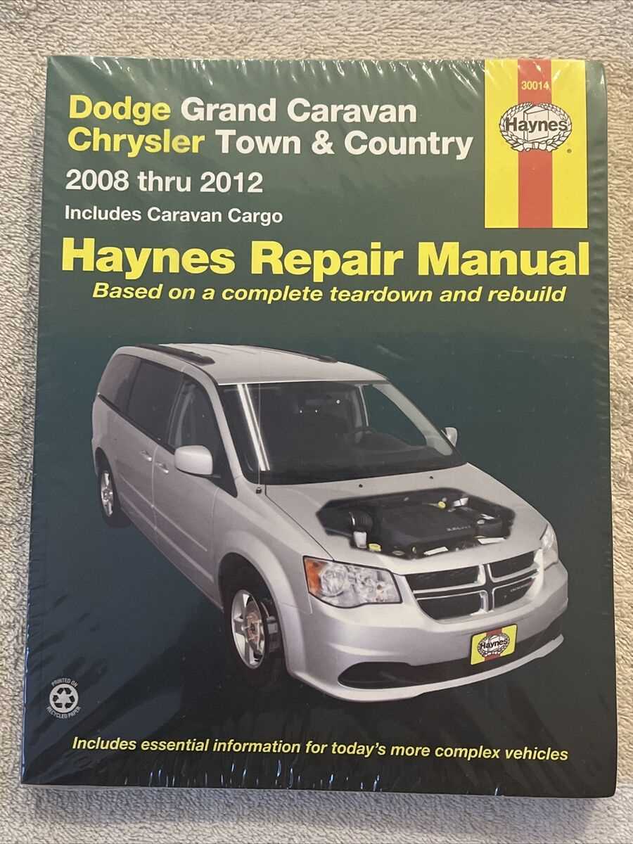 2019 dodge grand caravan repair manual