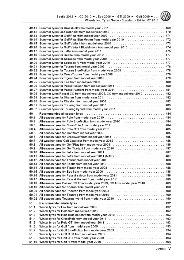 2010 vw tiguan repair manual