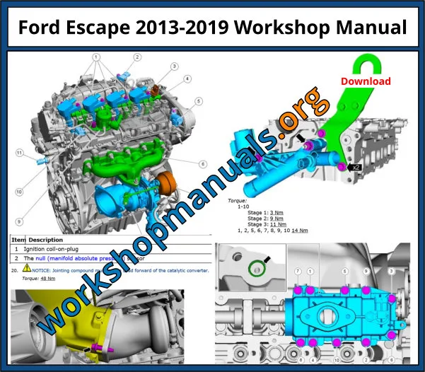 2018 ford escape repair manual