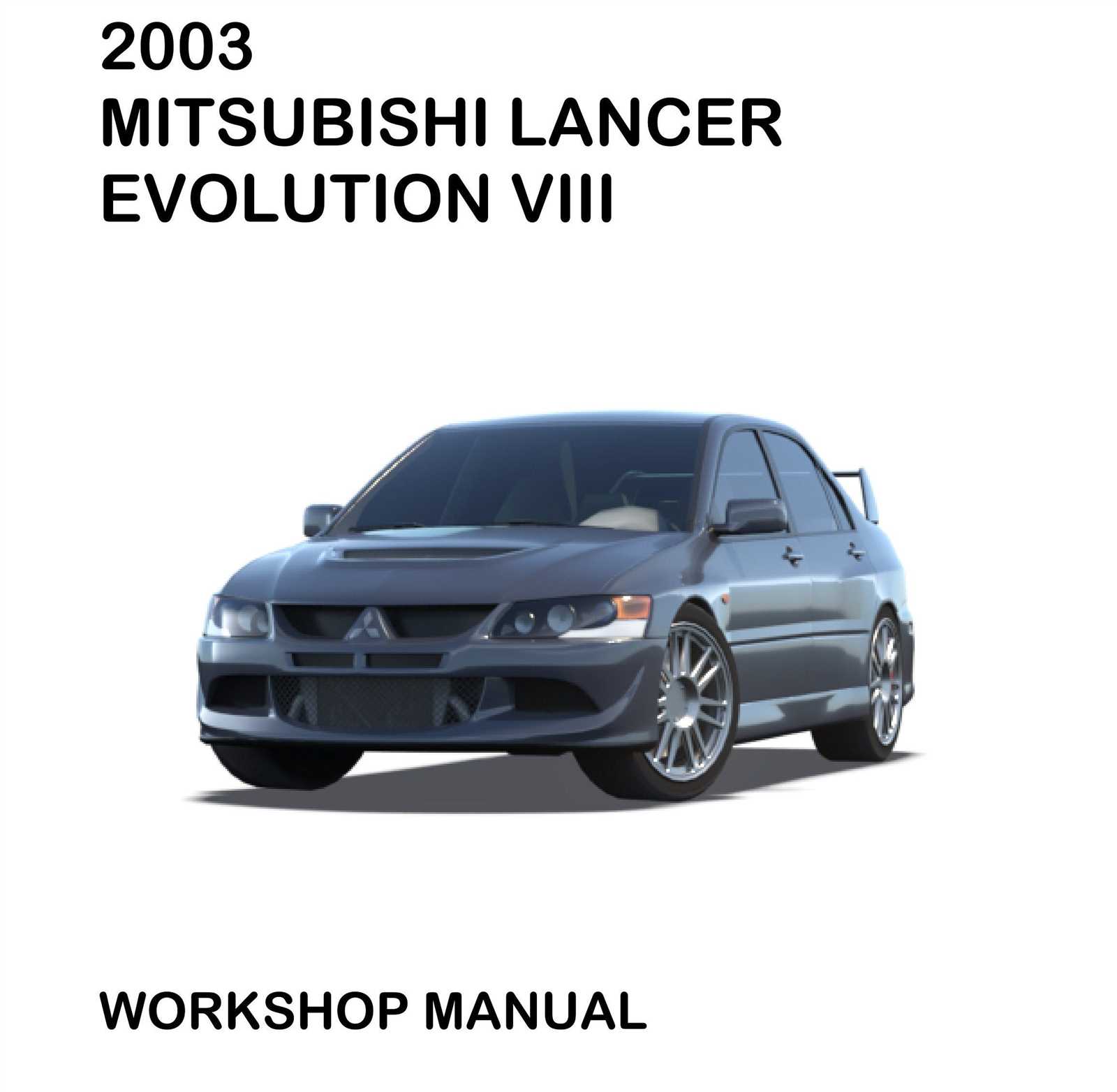 2008 mitsubishi lancer repair manual