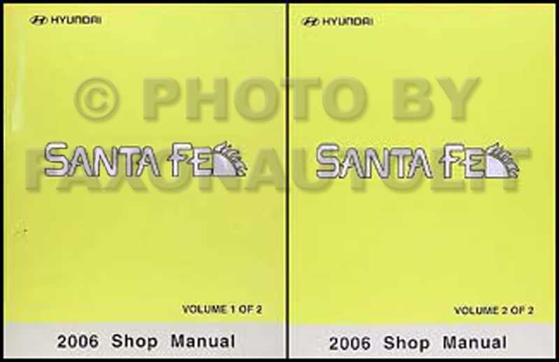 free hyundai santa fe repair manual