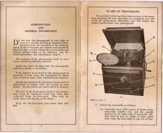 edison phonograph repair manual