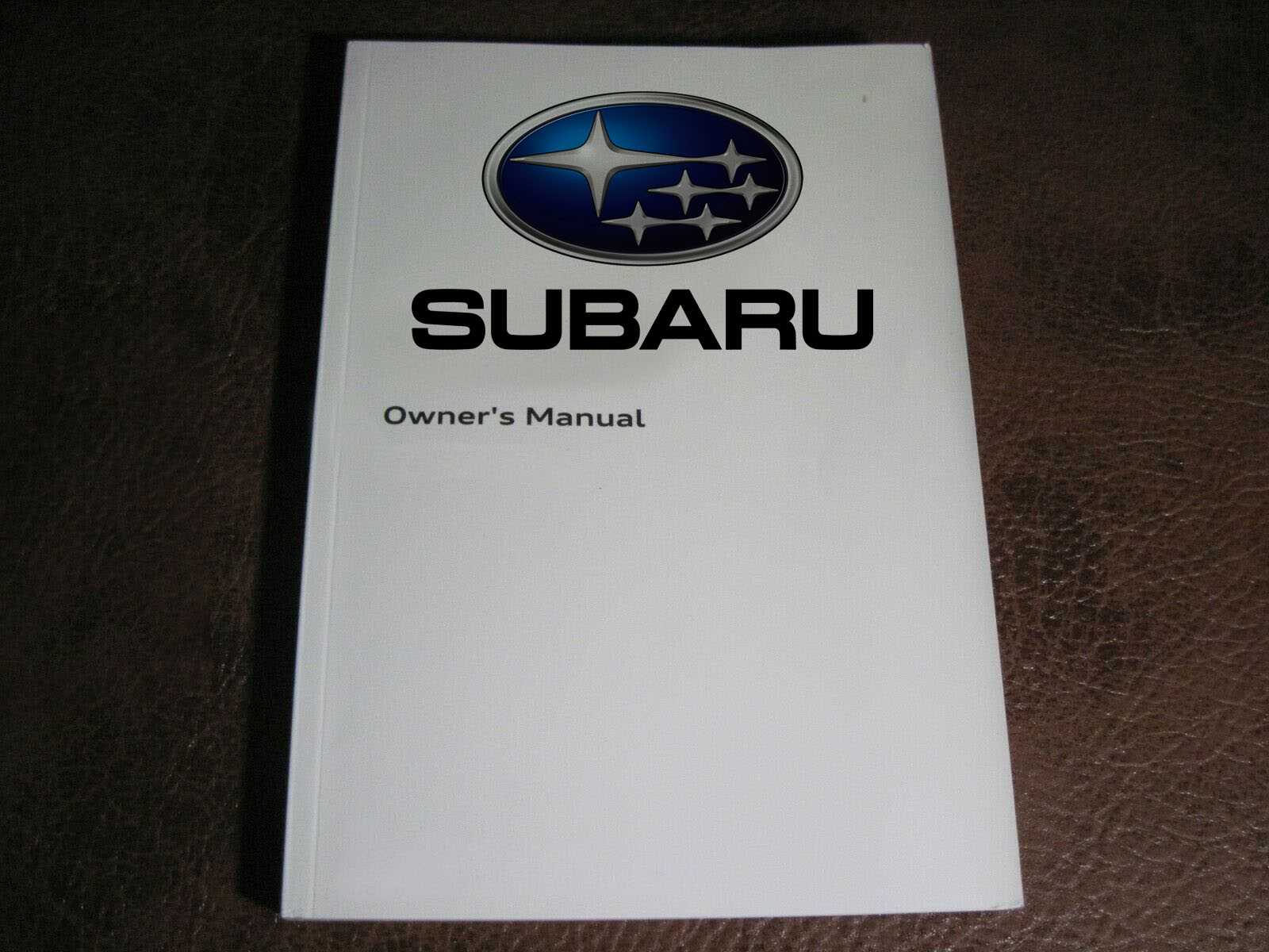 1999 subaru outback repair manual