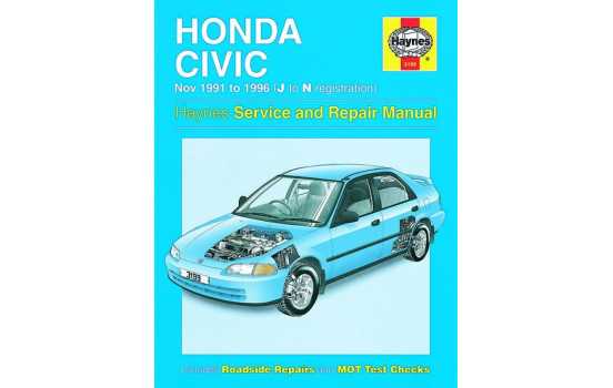 1991 honda civic repair manual