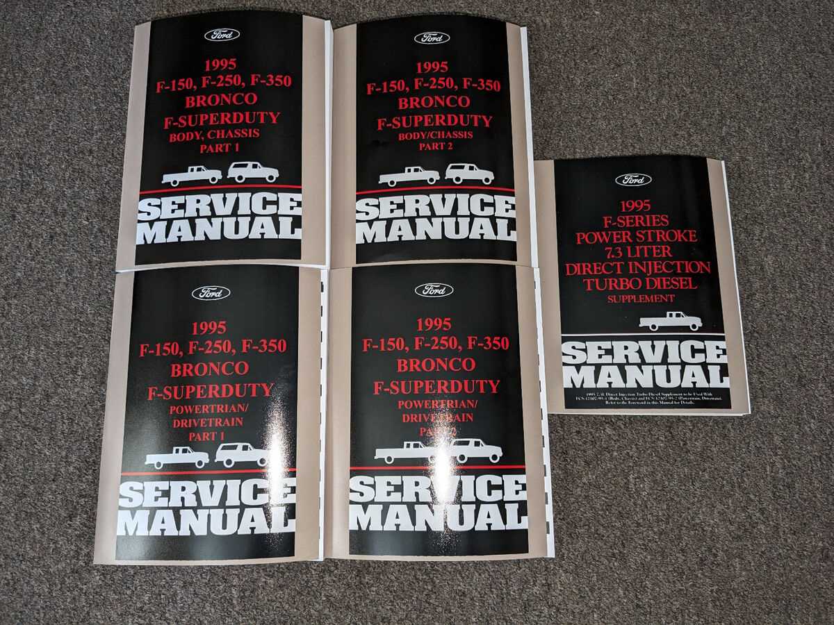 1995 7.3 powerstroke repair manual