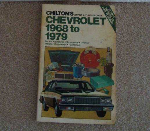 chilton repair manuals for sale