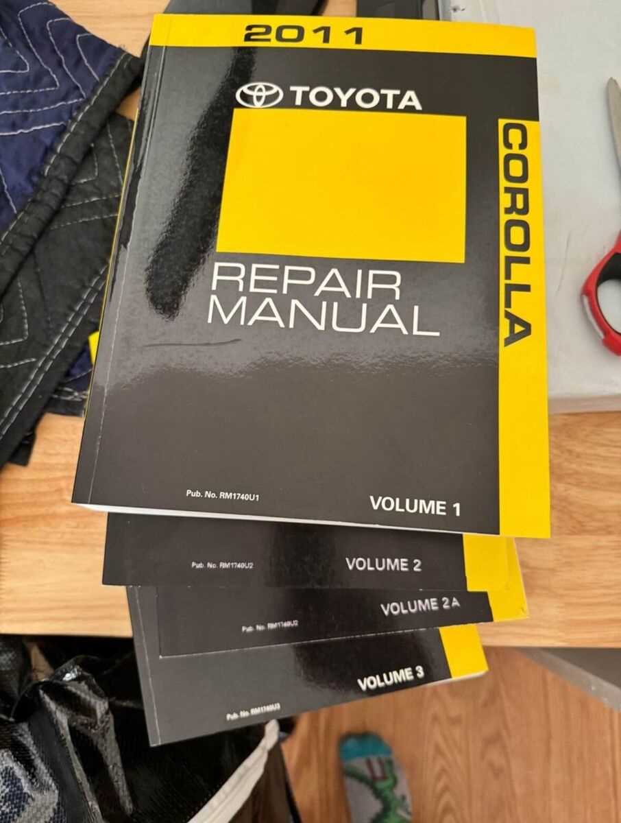 2005 corolla repair manual