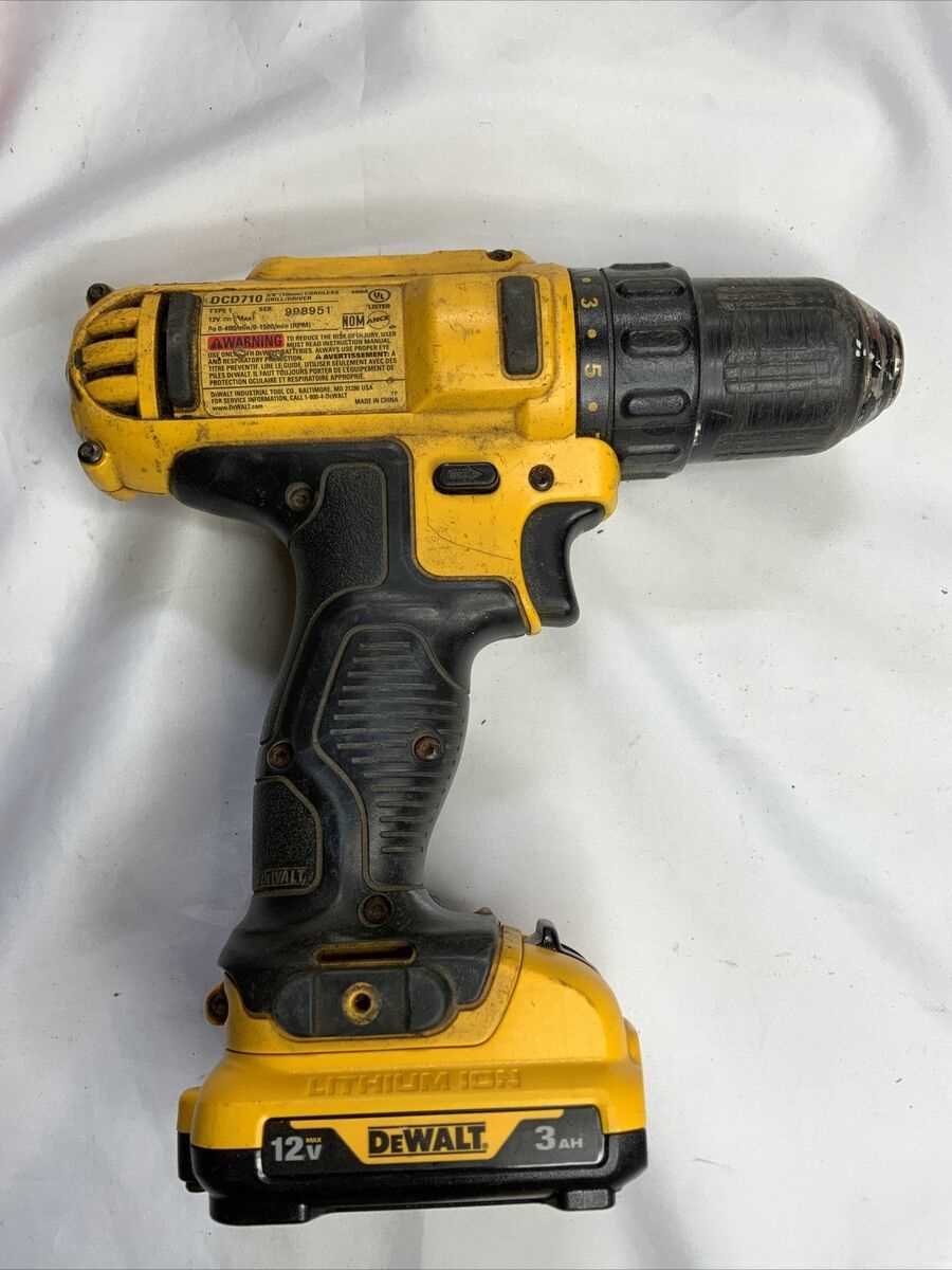 dewalt drill repair manual