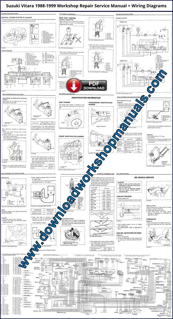 suzuki grand vitara 2006 to 2008 service workshop repair manual