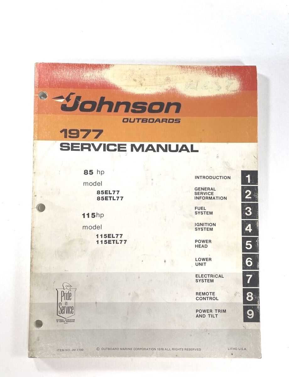 omc outboard repair manual