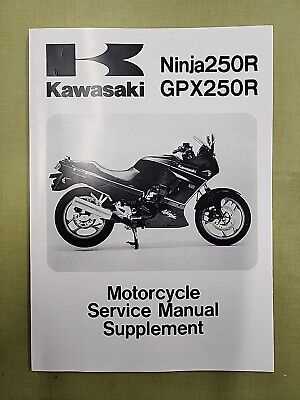 2007 kawasaki ninja 250r repair manual