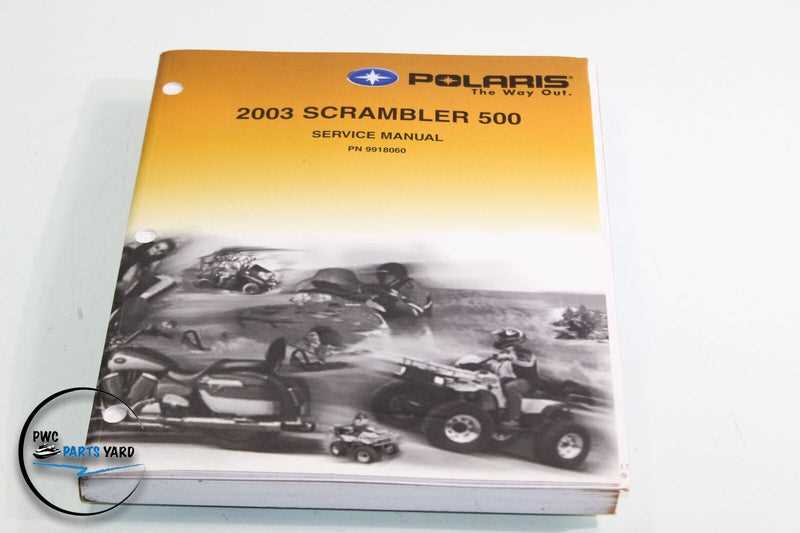 polaris predator 500 service repair manual