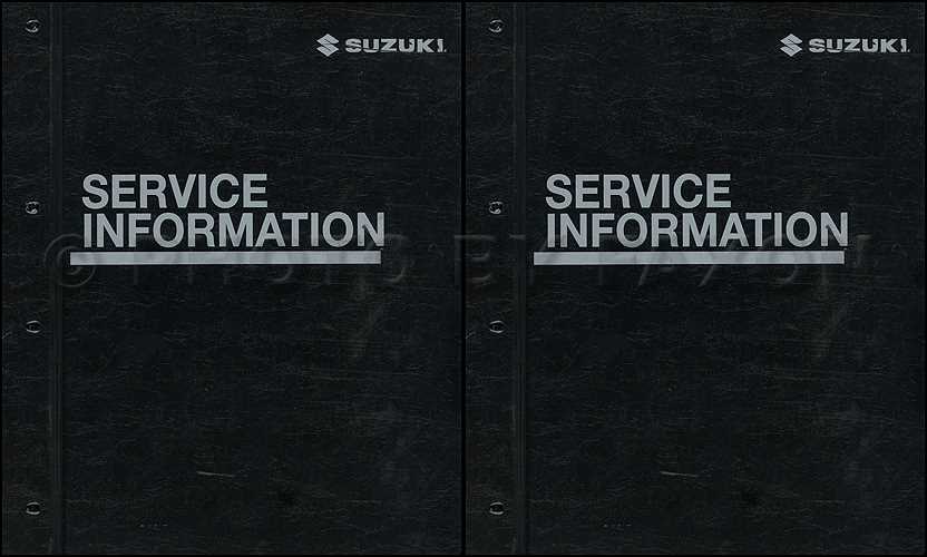 2007 suzuki xl7 repair manual